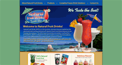Desktop Screenshot of naturalfruitdrinks.com